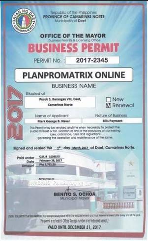ppm business permit